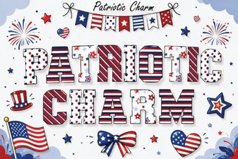 Patriotic Charm Font: Design Ideas and Uses