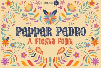 Pepper Pedro Font: Bold Style for Creative Design